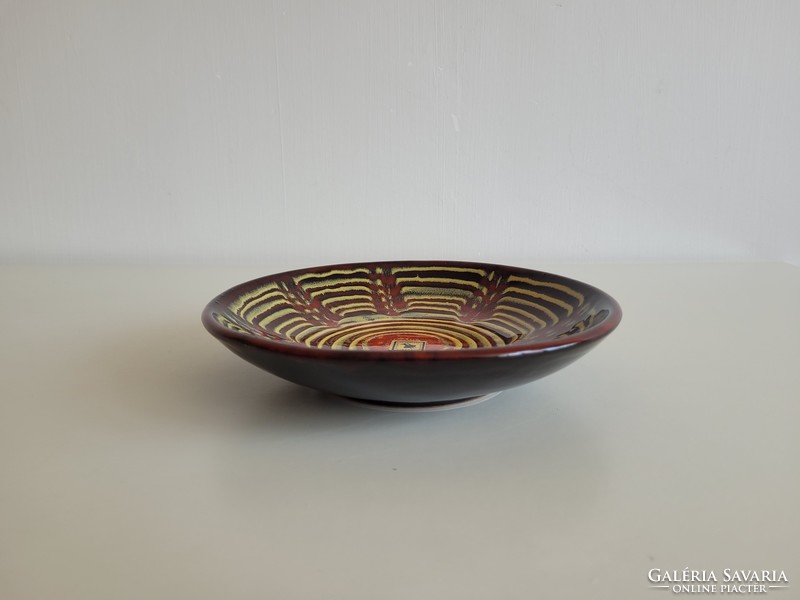 Retro old ceramic bowl wall plate decorative plate craftsman wall decoration