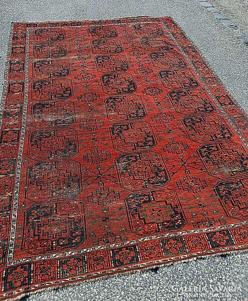 Wonderful antique afghan big rug! 210 X 290 cm