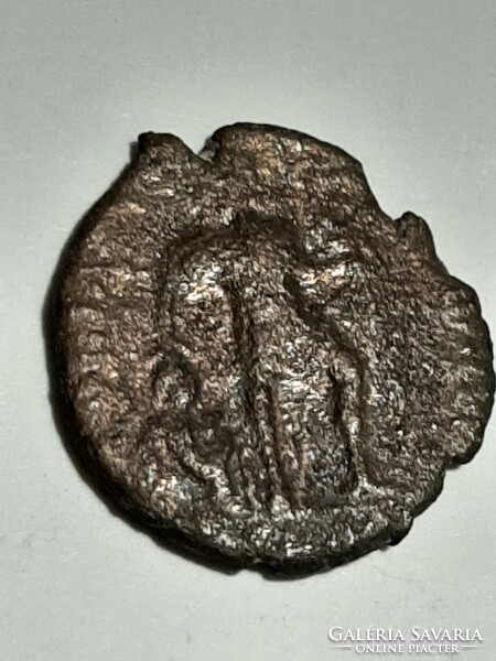 Római bronz pénz Siscia Valens a Kelet-Római Birodalom császára, i.sz. 364-378   12.
