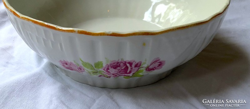 Zsolnay porcelain scone bowl