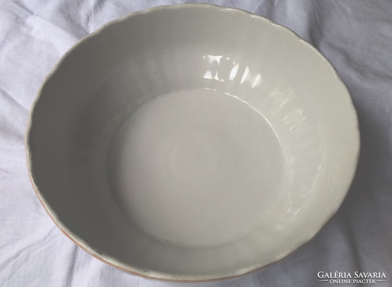 Zsolnay porcelain scone bowl