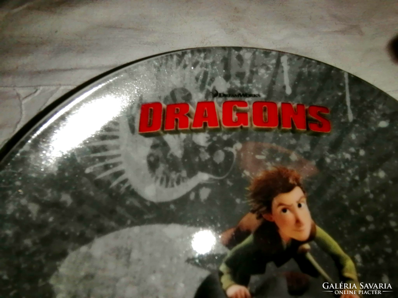 This is how you raise your dragon, fairy tale plate
