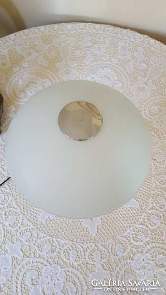 Érintőkapcsolós,tejüvegburás asztali lámpa