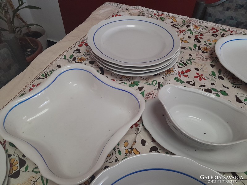 Antique Zsolnay tableware