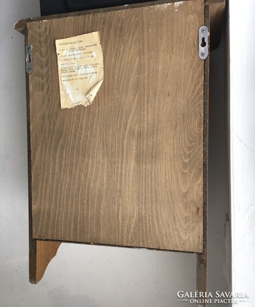 Wooden newspaper / letter holder