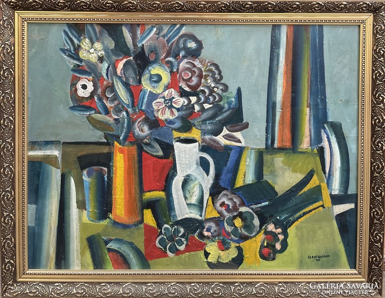 Kornel Szentgyörgyi: art deco still life