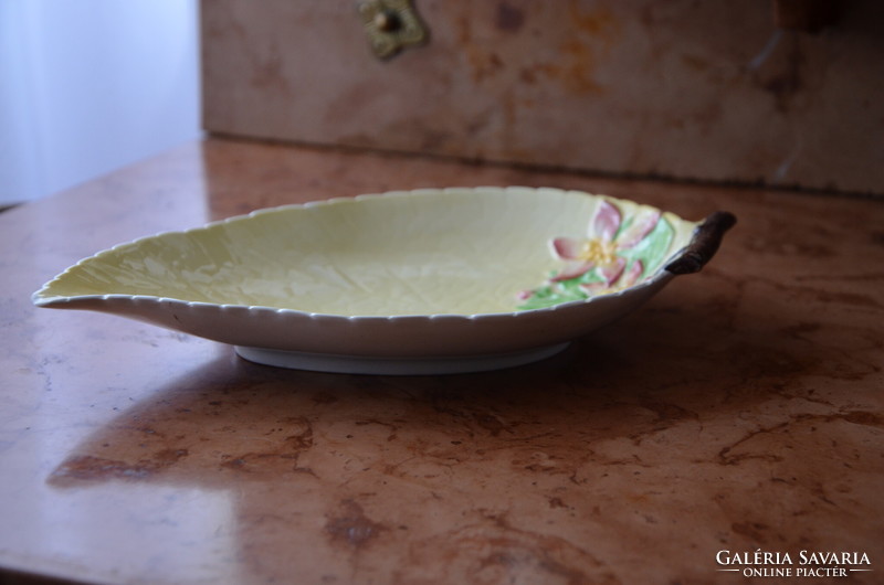 English Carlton ware cabbage leaf ceramic tray flawless (Australian design)