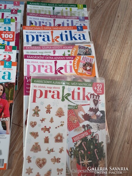 ÚJSÁG - Praktika újság 2014  teljes évfolyam - bontatlan olvasatlan példányok is!