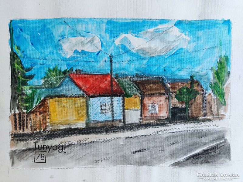 Gábor Tunyogi: houses, Géza street