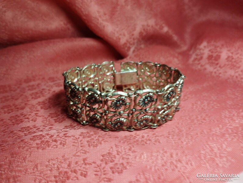 Beautifully crafted pewter bracelet, bracelet