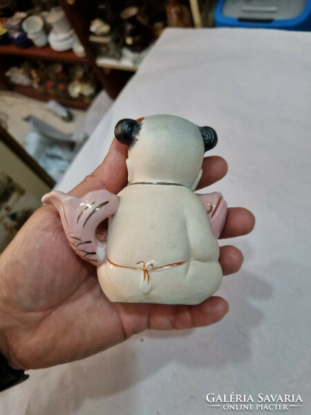 Japán porcelán figura