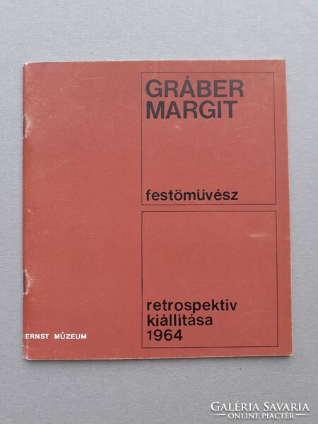 Gráber Margit - katalógus