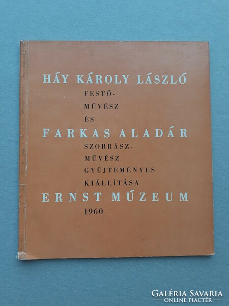 László Károly Háy and András Farkas - catalogue