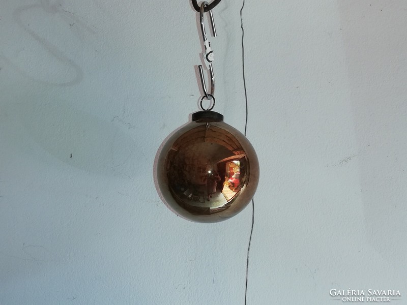Old blown glass Christmas tree ornament