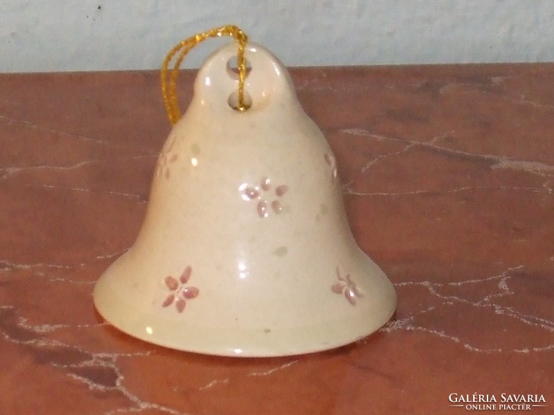 Rare ceramic Christmas bell