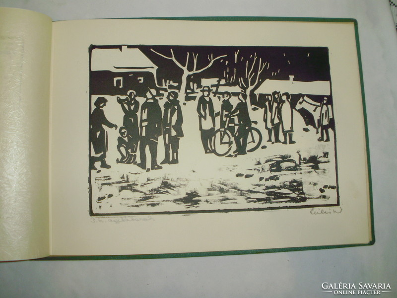 The 20th anniversary of the liberation of Békés county - collection of etchings - fifteen pieces