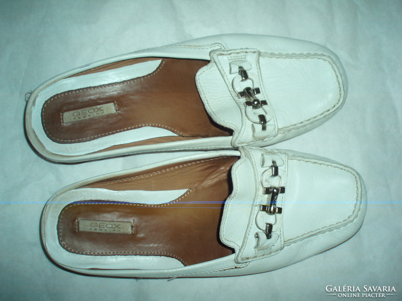 Geox 38 leather slippers