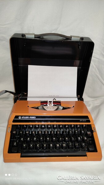 Seiko Silver Reed SR200 Japán táska írógép 80 - as évekből