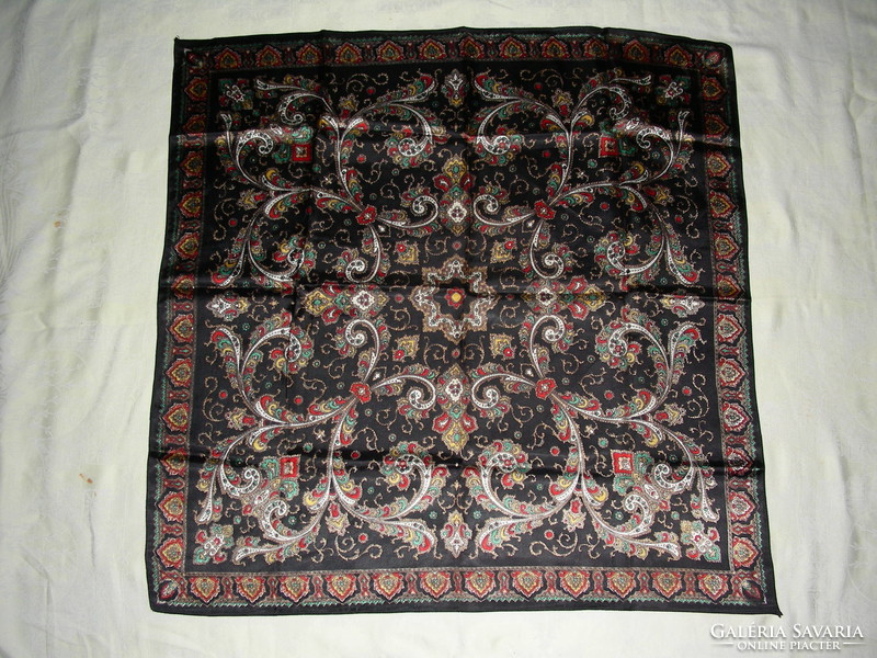 3 db vintage török mintás selyemkendő