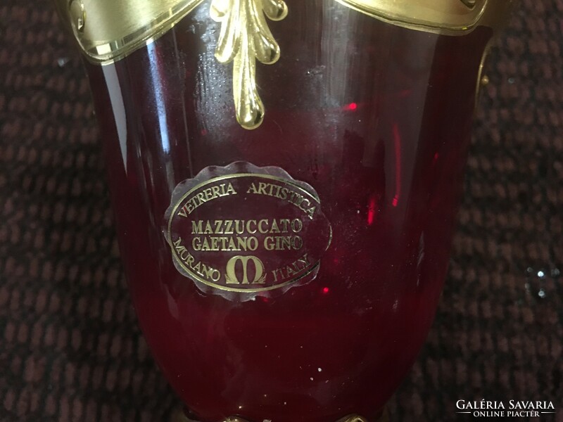 Murano wine glasses with 24k gold! Flawless!!