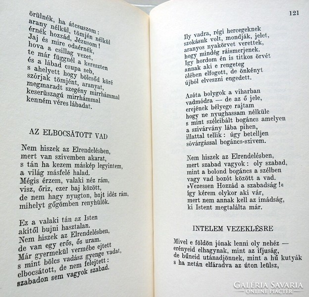 Babits Mihály válogatott versei (1941, reprint; sorszámozott)