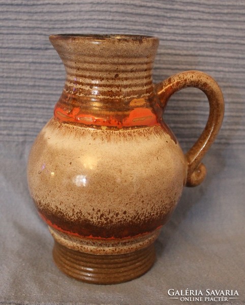 Large ceramic pouring jug
