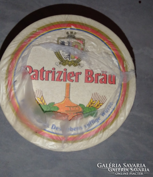 Retro patrizier bräu (1972-1994) beer coaster 100 pieces original, unopened package,