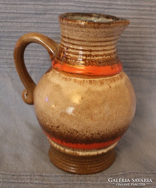 Large ceramic pouring jug