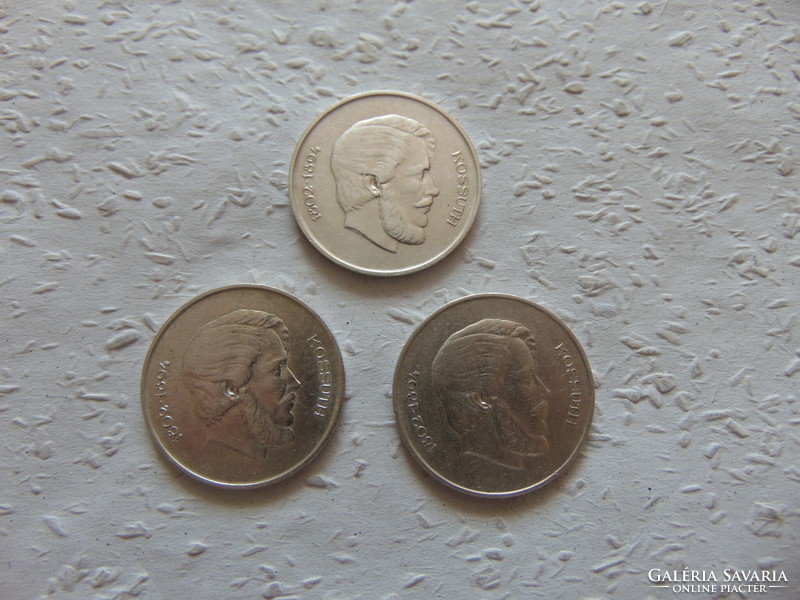 Kossuth ezüst 5 forint 1947 3 darab LOT ! 01