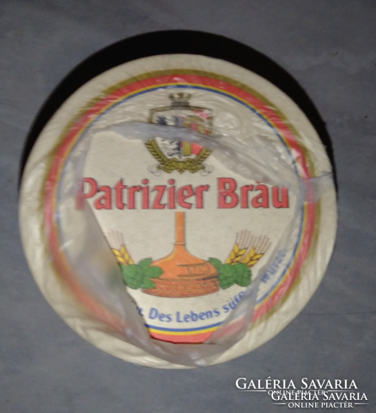 Retro patrizier bräu (1972-1994) beer coaster 100 pieces original, unopened package,