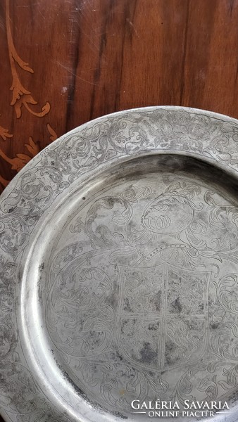 16th century Hungarian pewter bowl