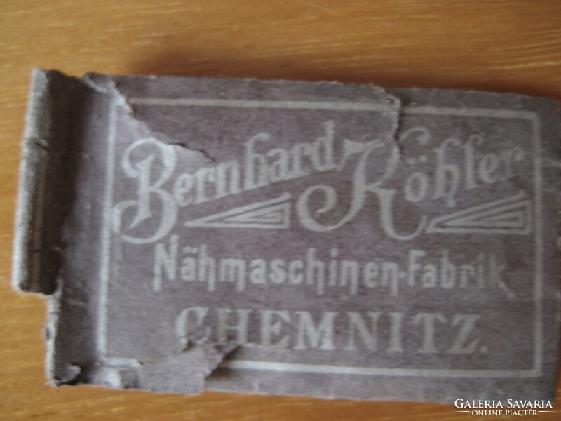 Bernhard köhler chemnitz sewing machine needle antique