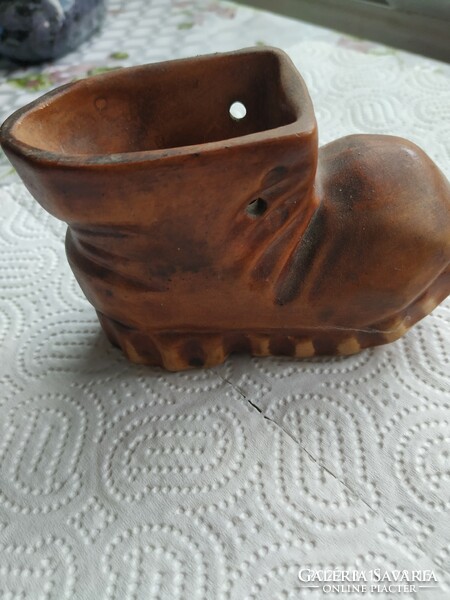 Ceramic boots for sale!