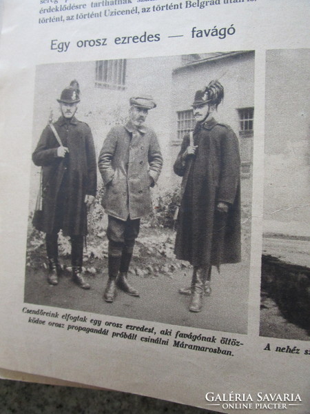 1914 ÉRDEKES ÚJSÁG I. VILÁGHÁBORÚ IV. KÁROLY MAGYAR KIRÁLY TÁRSASÁGI ÉLET NAGYTÉTÉNY HALÁL HAJÓ