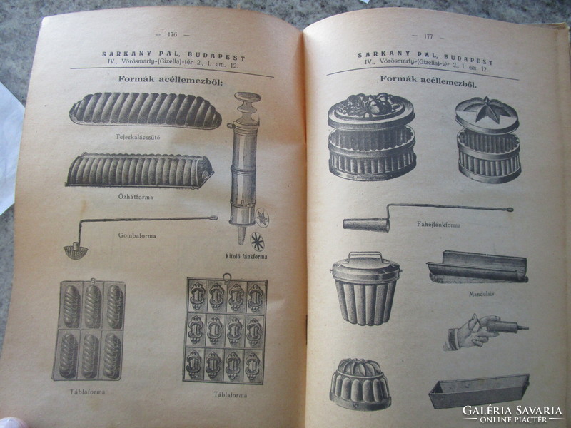 Cookbook József Hegyesi: the latest homemade confectionery handbook 1920 confectioner