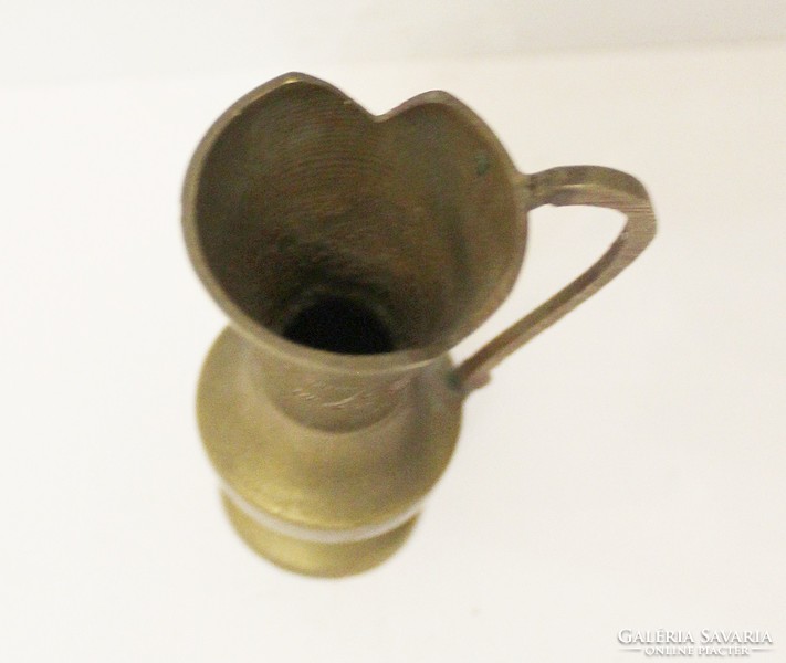 Small engraved ornate copper spout