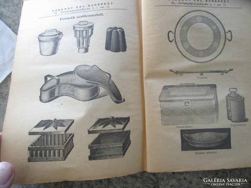 Cookbook József Hegyesi: the latest homemade confectionery handbook 1920 confectioner