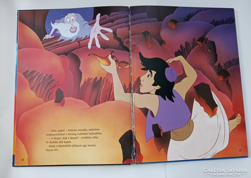 Walt Disney : Aladdin  könyv sorozat 9.része