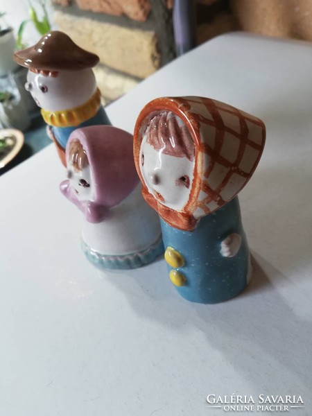 Xx hungary ceramic figurines - super retro team