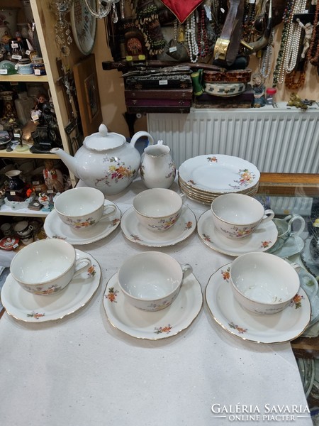 Porcelain tea set