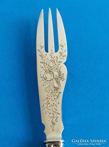 Silver klinkosch fish serving knife fork combo