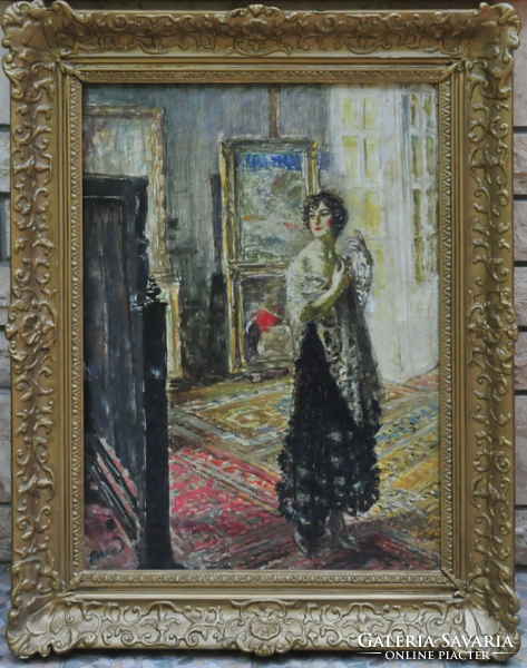Márk Lajos (1867-1942): Női portré