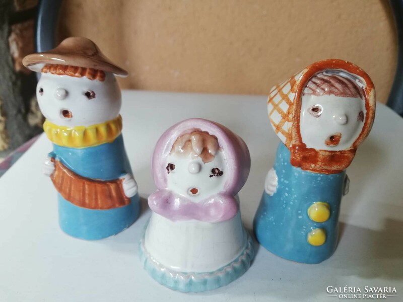 Xx hungary ceramic figurines - super retro team