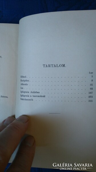 János Csengeri. Euripides' dramas i-iii--1911-15-19 Hungarian Academy of Sciences publisher-non-uniform d