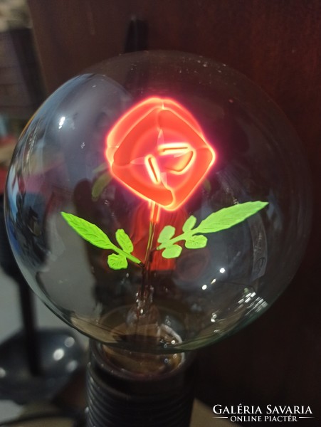 ---Glimm Lámpa Izzó Rózsa---