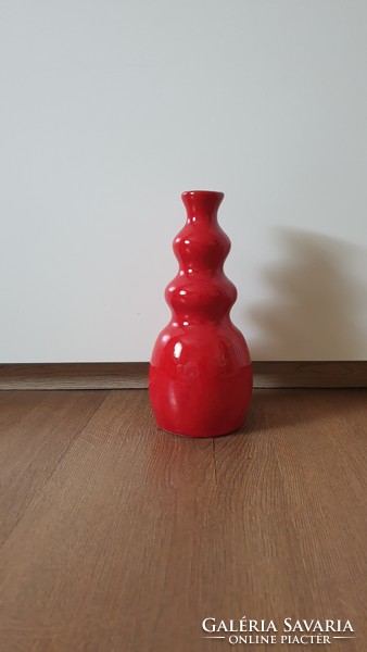 An applied art ceramic vase is rare