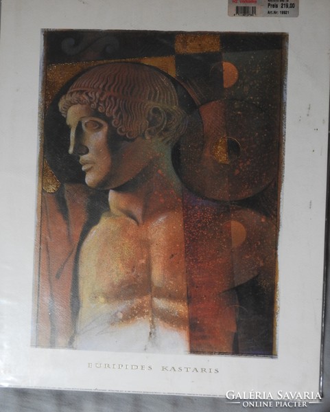 Engel Verkerke - Művészi nyomat – eredeti, bontatlan csomagolásban –  Euripides Kastaris