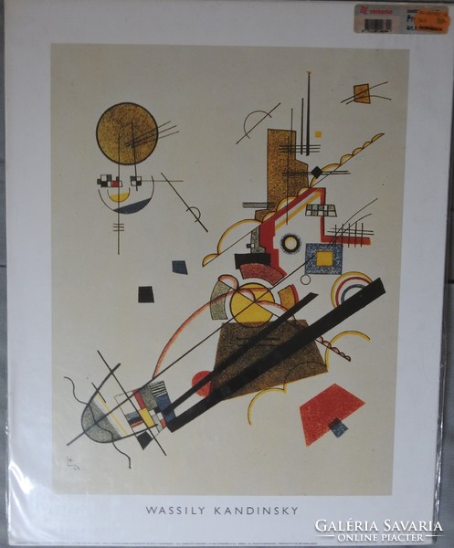 Engel Verkerke Művészi nyomat – -Wassily Kandinsky  absztrakt kép - eredeti, bontatlan csomagolásban