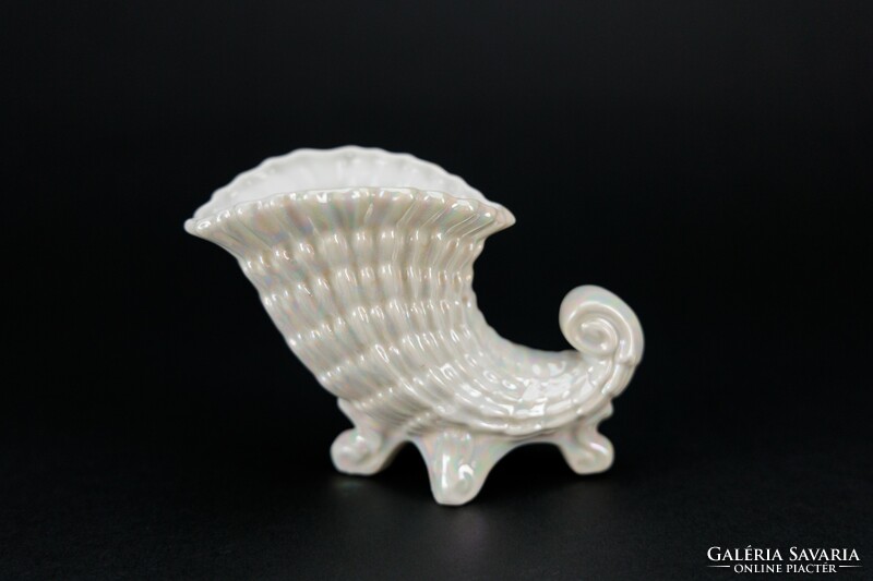 Victoria csehszlovák porcelán szerencsehozó kürt