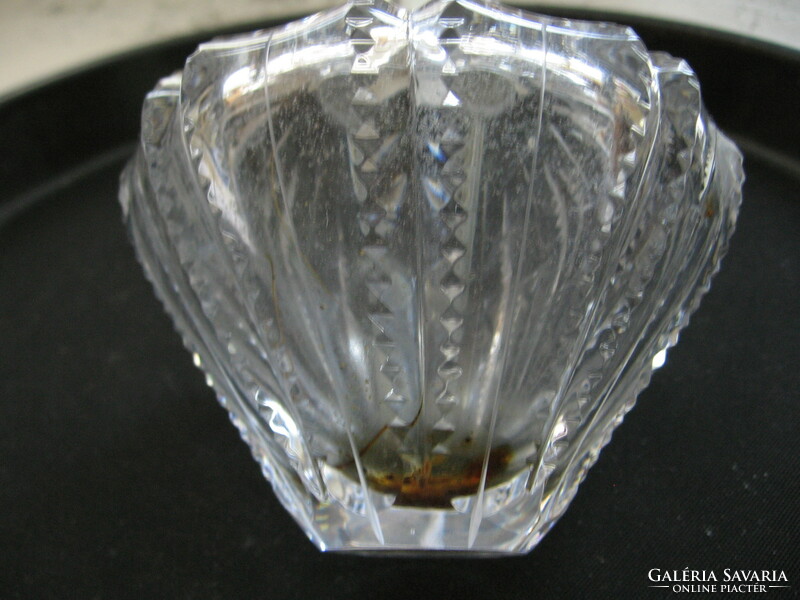 Antik kristály parfümös üveg